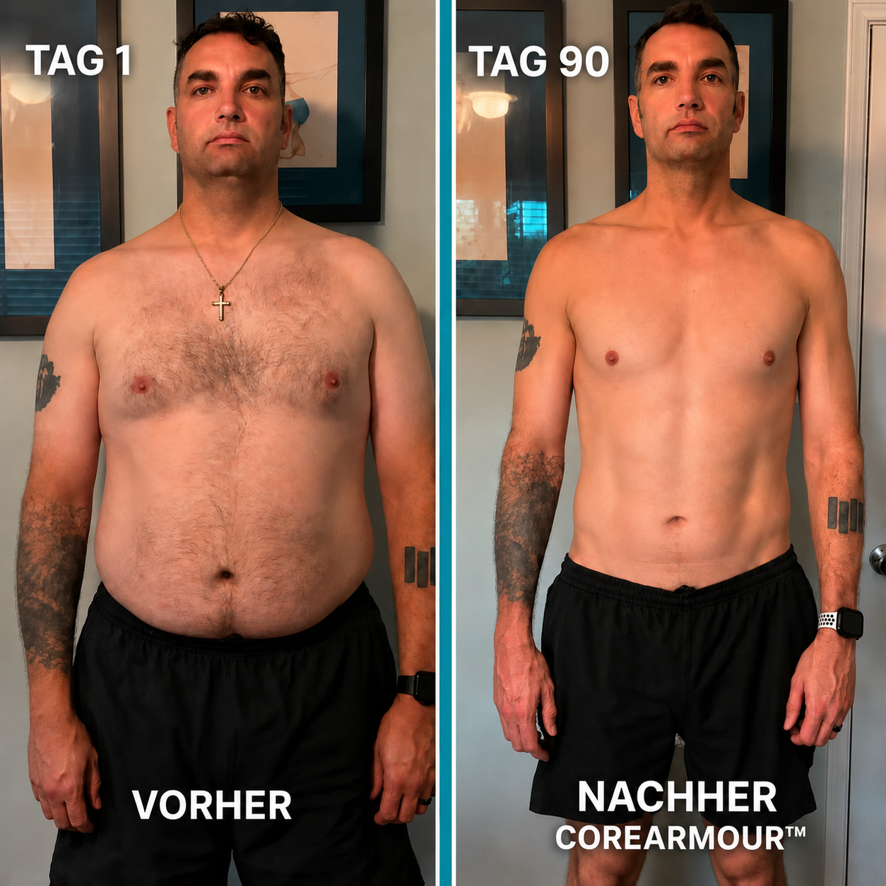 CoreArmour™ | Spüre die Kraft von Selbstvertrauen, Form & Kontrolle
