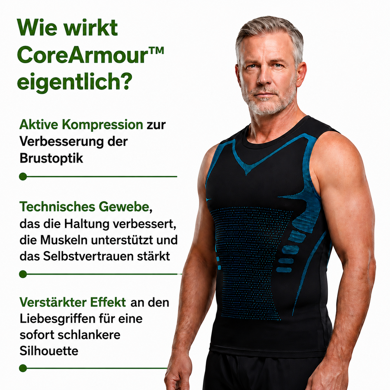 CoreArmour™ | Spüre die Kraft von Selbstvertrauen, Form & Kontrolle